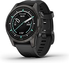 Garmin epix Pro(Gen 2)藍寶石版,42 公釐,高性能智慧型手錶,先進的訓練技術,內建手電筒,黑色